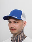 Бейсболка FLEXFIT арт. 6606T (синий / белый)